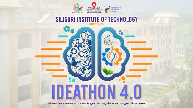 SIT Ideathon 4.0 Main Stage Backdrop