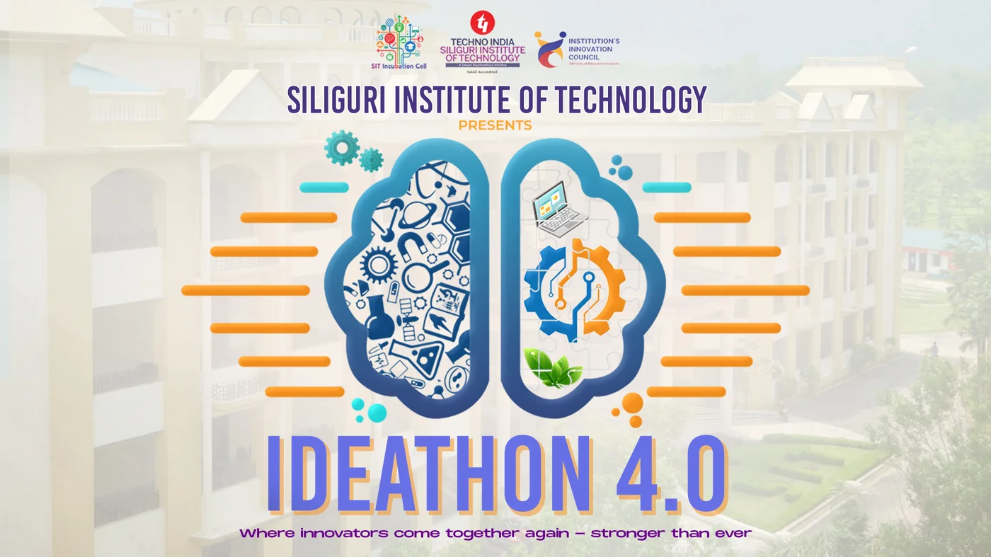 SIT Ideathon 4.0 Main Stage Backdrop